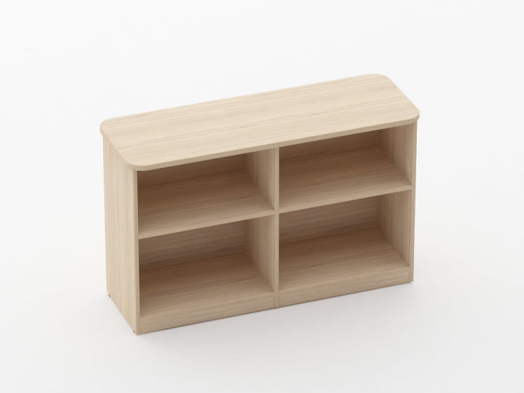 Тумба приставная к столу Glassy 3.18.102 Орех_0