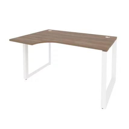 Стол эргономичный левый на О-образном м/к ONIX O.MO-SA-2L Дуб Аризона/Белый_0