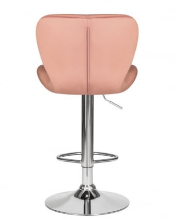 Стул барный DOBRIN BARNY (пудрово-розовый велюр (MJ9-32)) 2 шт_6