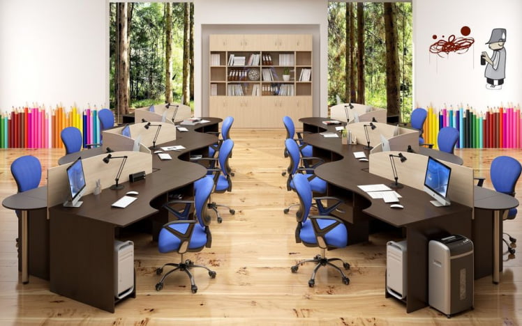 Тумба подкатная Simple SC-3M.1 Дуб Юкон Модерн_1