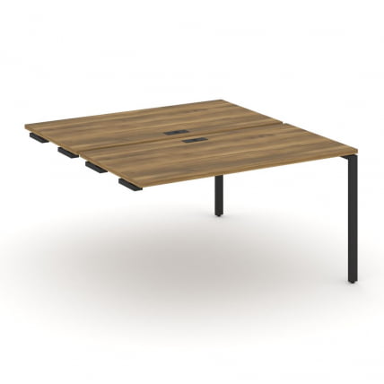 Двойной стол-приставка к опорным тумбам/шкафам CONCEPT CN.DSPR-003 Сандал Янтарный Антрацит_0