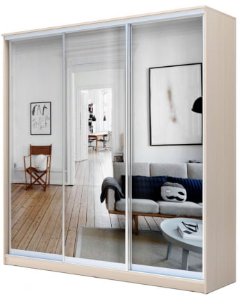 Шкаф-купе Хит-24-20-555 Дуб млечный_0