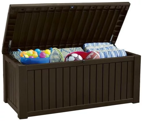 Сундук классический ROCKWOOD STORAGE BOX 570 L Коричневый/Крем_1
