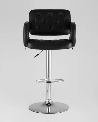 Барный стул Бентли PU-кожа Черный_2