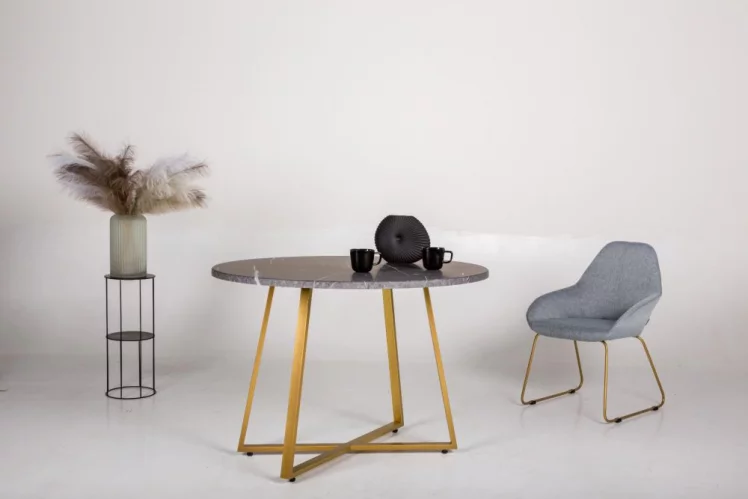 Стул Kent (С) Желт/Линк Золото_3