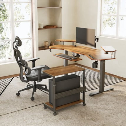 Подставка для системного блока EUREKA ARCH-WN с регулировкой по высоте_13