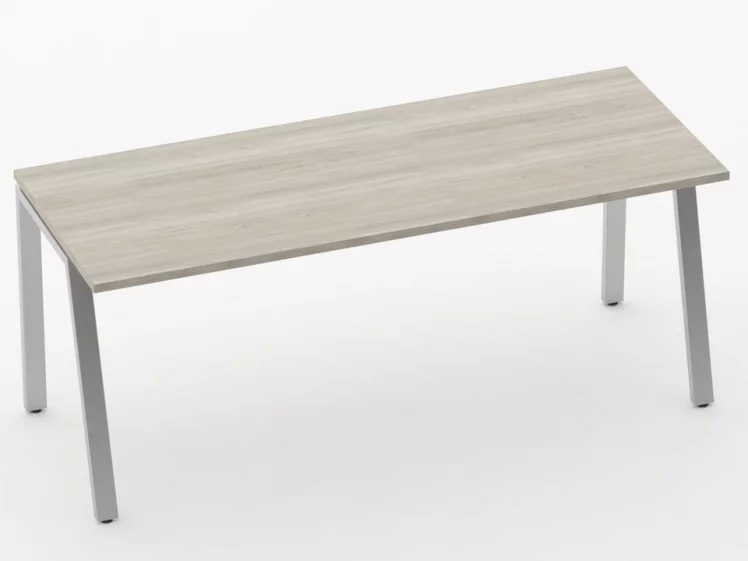 Стол прямой Deka Л-обр. каркас 73.07.18 Дуб Сантана светлый_0