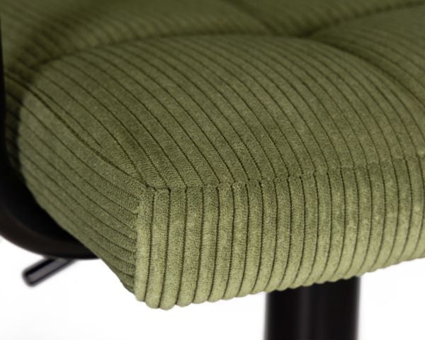 Стул барный DOBRIN KRUGER ARM BLACK (зеленый вельвет (LAR-E2041-7)) 2 шт_8