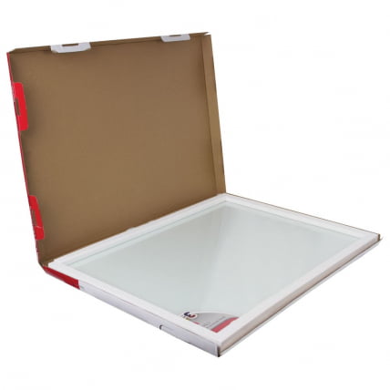 Доска магнитно-маркерная стеклянная BRAUBERG 60х90 см Белая_8