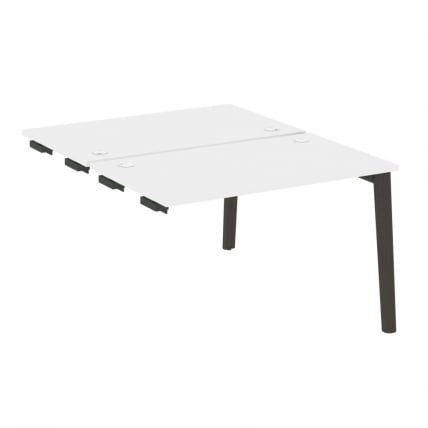 Стол-приставка двойной к опорным элементам ONIX WOOD OW.D.SPR-2.7 Белый Бриллиант/Темный_0