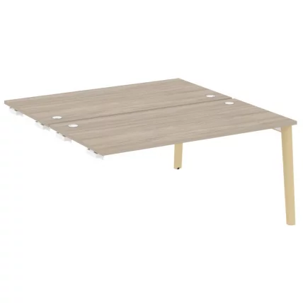 Стол-приставка двойной к опорным элементам ONIX WOOD OW.D.SPR-4.8 Дуб Аттик/Светлый_0
