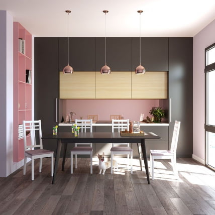 Стол обеденный Пегас Plus 120x75 Эмаль белая_9