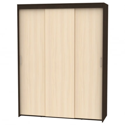 Шкаф-купе T-3-230х175х60(Венге-ДМ-6)_0