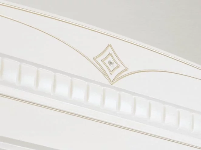 Полка навесная Венеция 32.26 Сосна Астрид Ваниль_3