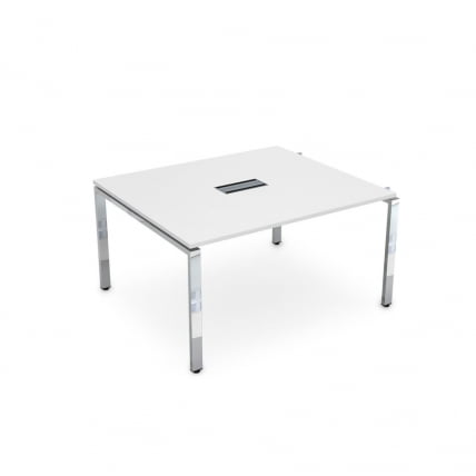 Стол системы БЭНЧ, переговорный, начальный GLOSS LINE НСПН-П.926 Белый Премиум_0