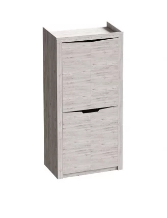 Шкаф двухдверный Соренто 14 Дуб бонифаций_1