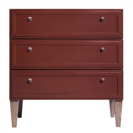 Комод 3 ящика Norton (К) Кармин_1