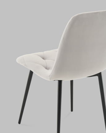 Стул Одди Diamond С велюр светло-серый_6