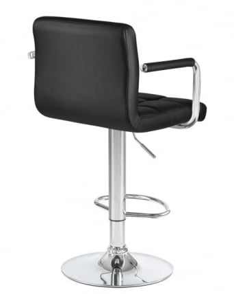 Стул барный DOBRIN KRUGER ARM (черный) 2 шт_4