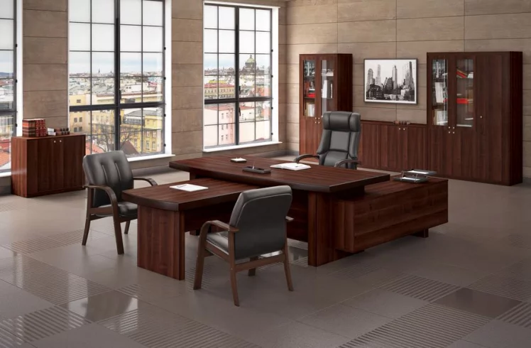 Шкаф с отделением для одежды CPT1750302 Темный орех_1