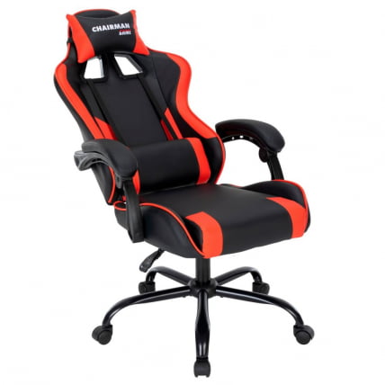 Кресло геймерское CHAIRMAN GAME 41 Черный/красный_2