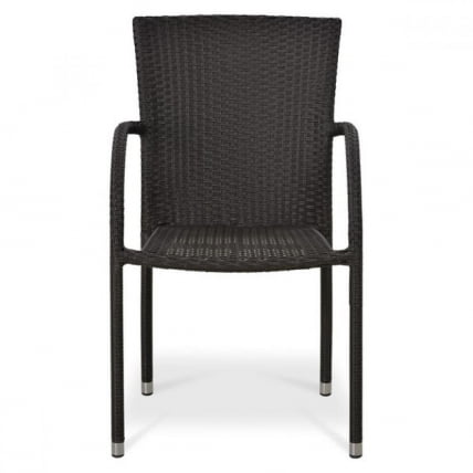 Плетеный стул Y282A-W52 Brown_1