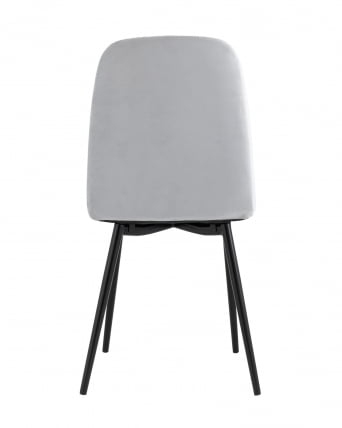 Стул Easy велюр светло-серый 4 шт. комплект_4