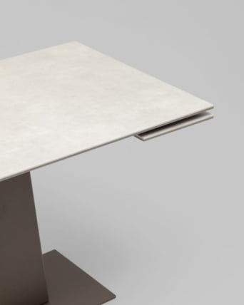 Стол Арнон 120-180/80/76 см керамика Carmen light grey_2