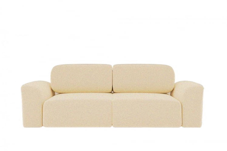 Диван прямой Сольхейм (Berhouse) Цвет фасада: Кемел рогожка; Тип: Прямой; Материал фасада: Микророгожка_0