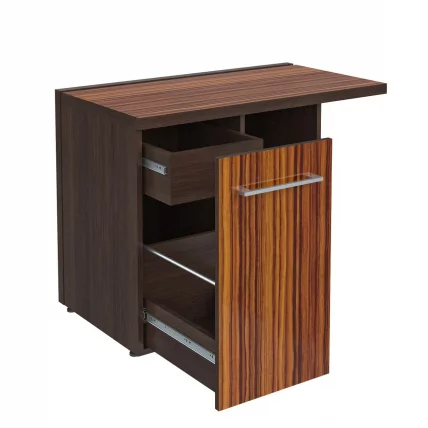 Тумба приставная MCRT 1055L Макассар/Венге Магия_1