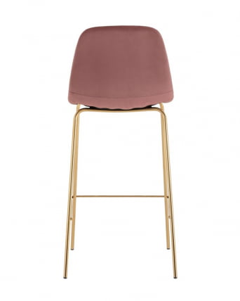 Комплект из двух стульев Валенсия SN велюр пыльно-розовый золотые ножки (2 шт)_4