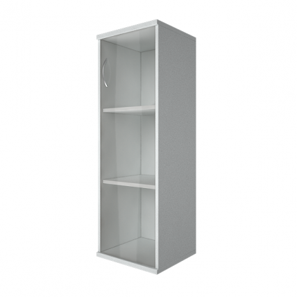 Шкаф средний узкий правый Riva А.СУ-2.4 Пр Белый_0