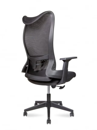 Кресло офисное WAVE T A3-M(BLACK) Черный_3