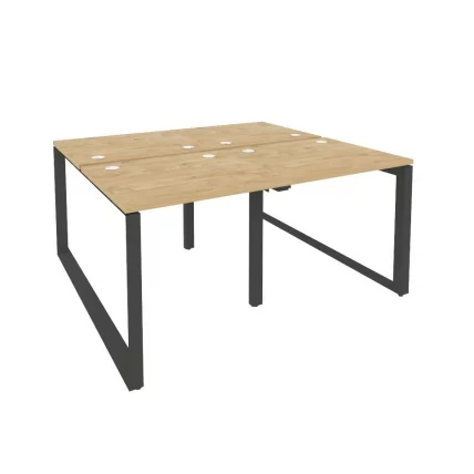 Рабочая станция на О-образном м/к ONIX O.MO-D.RS-4.0.7 Тиквуд Светлый/Антрацит_0