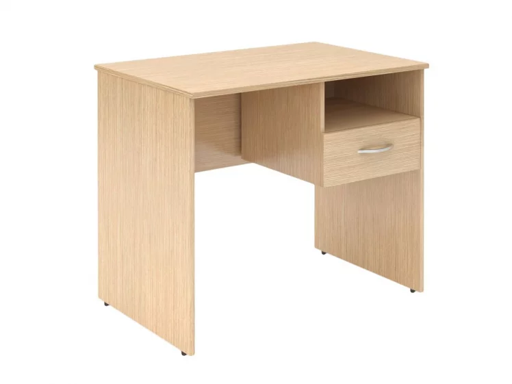 Стол письменный (S-900) R с правой подвесной тумбой Легно Светлый_0