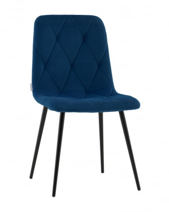 Стул Одди Diamond С велюр синий_0