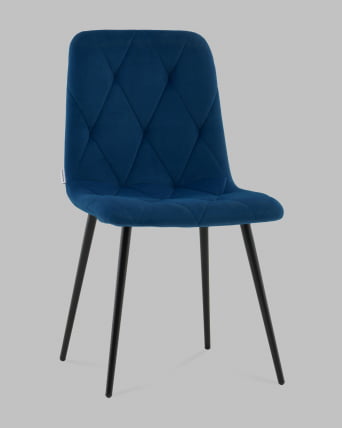 Стул Одди Diamond С велюр синий_1