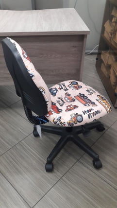 Детское кресло CХАИРМАН КИДС 104 Блаcк Автобус (Б) / CHAIRMAN KIDS Black_1