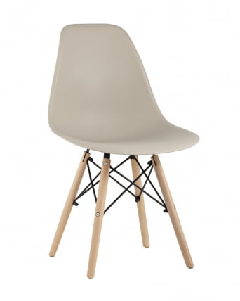 Стул Еамес Стйле ДСВ бежевый (разборный каркас) / Eames Style DSW_0