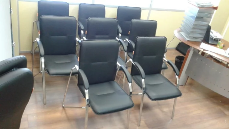 Кресло посетителя CHAIRMAN 850 Terra 118 черный_6