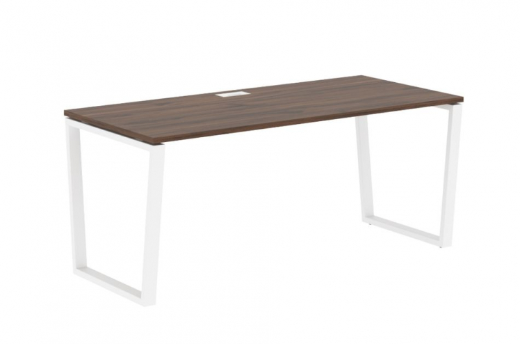 Стол письменный EDIS EVST 1780 Дуб Денвер темный Белый_0