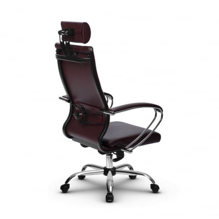 Кресло офисное МЕТТА Комплект 35, Основание 17833 Комплект 2 Бордовое_3