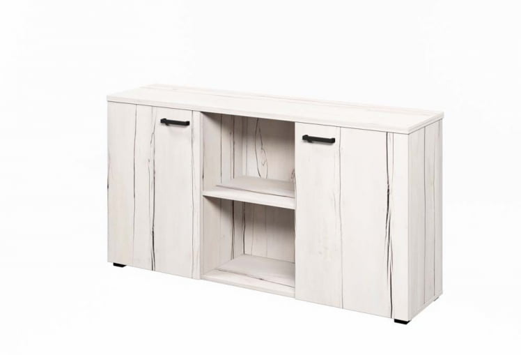 Тумба приставная к двум столам LEMO L-681 Таксония айвори_0