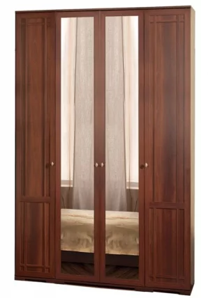 Шкаф для одежды и белья Sherlock 60 Орех шоколадный (спальня)_0