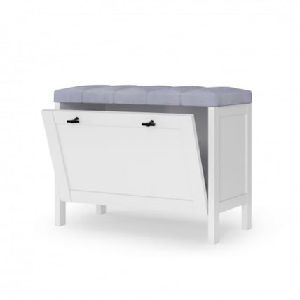 Тумба с пуфом Бланко ЛД 137.040.000 Белая_1