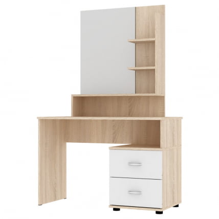 Туалетный столик Алиса(C3)1524х1001х459ручкаскоба96мм(ДСС-Белый)_0