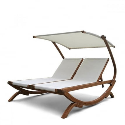 Шезлонг-лежак Мальта AFM-510C White_1