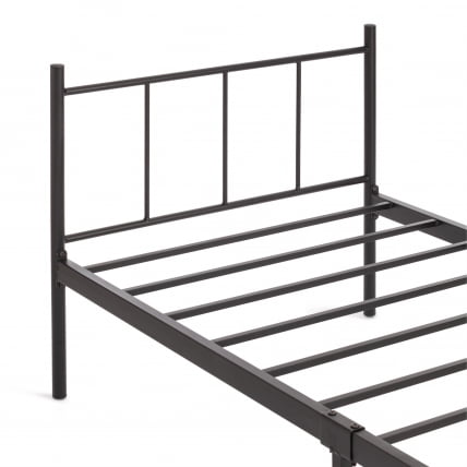Кровать ROWENTA (mod. 9177) металл, 90*200 см (Single bed), Black (черный)_4