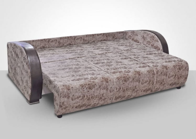 Диван-кровать Европа-1 арена дарк браун саваж 4 микровелюр 24-3_2