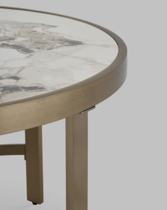 Журнальный столик Адриана 80*80 см светлая керамика_6